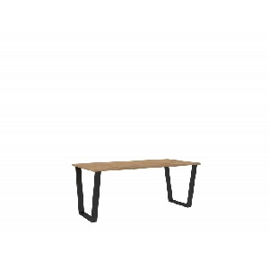 Jedálenský stôl Carol 185x90 (dub lancelot) (pre 4 až 6 osob)