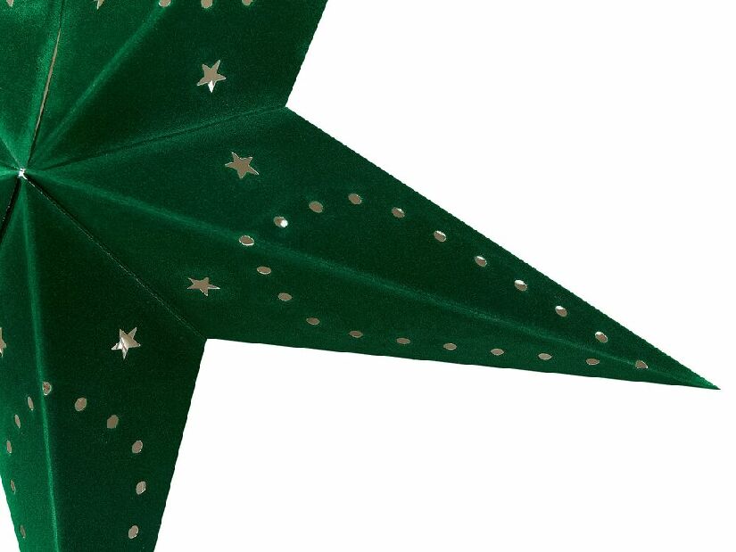 Set 2 ks závesných hviezd 60 cm Monti (zelená)
