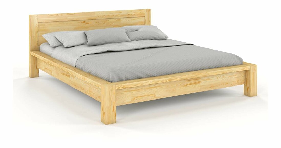 Manželská posteľ 180 cm Naturlig Fjaerland (borovica)