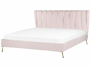 Manželská posteľ 180 cm Mirabell (ružová)
