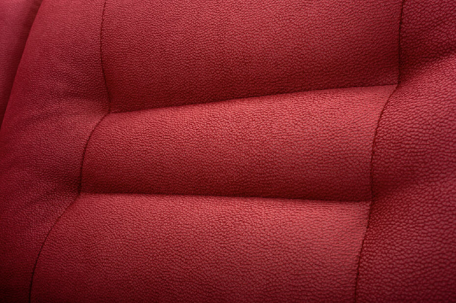 Rohová sedačka Janeen (tmavočervená) (L)