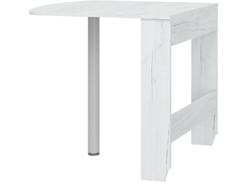 Jedálenský stôl Elston 6 (craft biely) (pre 2 osoby)