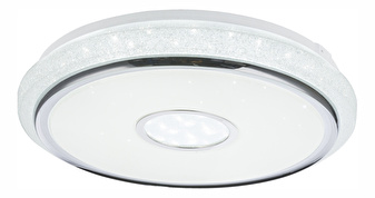 Stropné/nástenné svietidlo LED Dani 48389-40 (biela + satinovaná) (Stmievateľné)