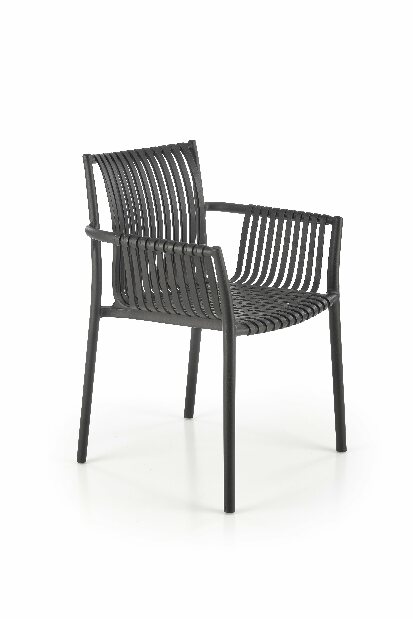 Jedálenská stolička Klaudet (čierna)