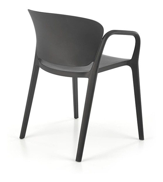 Jedálenská stolička Karol (čierna)