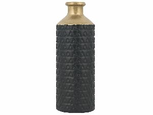 Váza AVONDALE 39 cm (sklolaminát) (čierna)