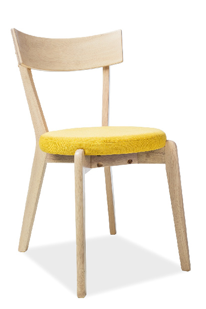 Jedálenská stolička Nelson (žltá)