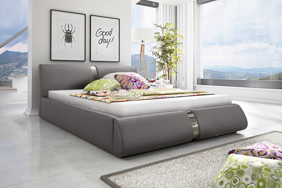 Manželská posteľ 160 cm Torino (s roštom)