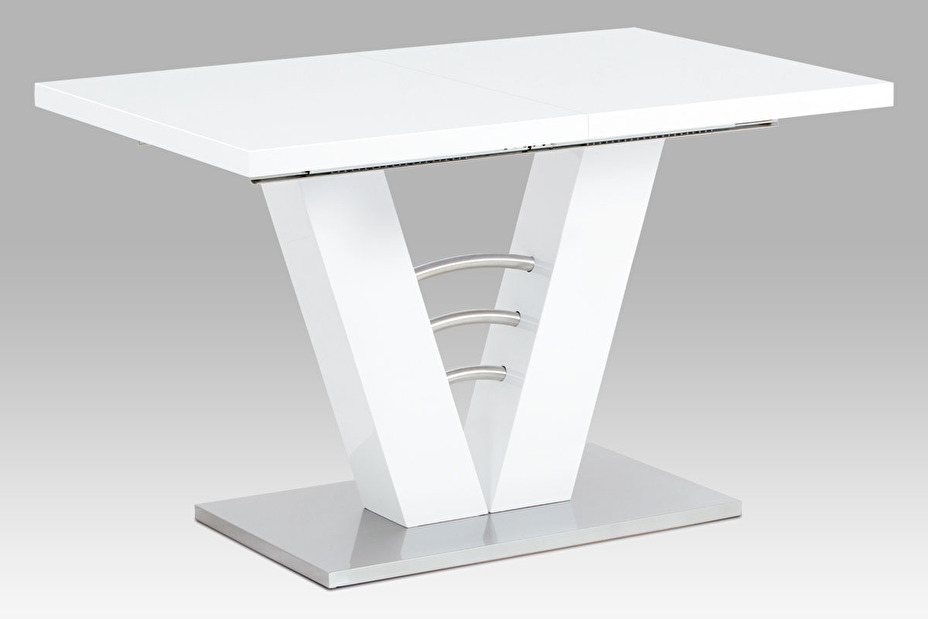Jedálenský stôl Hawley 510 WT (pre 4 až 6 osôb) (lesk biely) *výpredaj