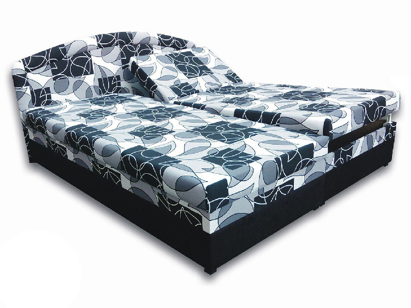 Manželská posteľ 160 cm Vanesa (s penovými matracmi) *výpredaj