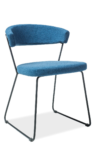 Jedálenská stolička Golden (modrá)