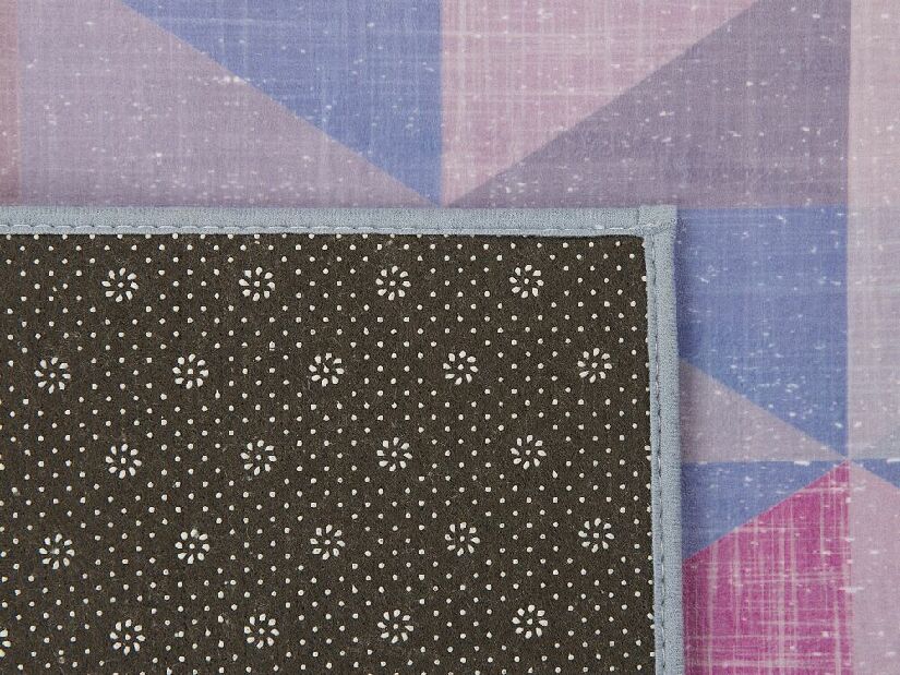Koberec 80x150 cm KARTALY (polyester) (modrá)