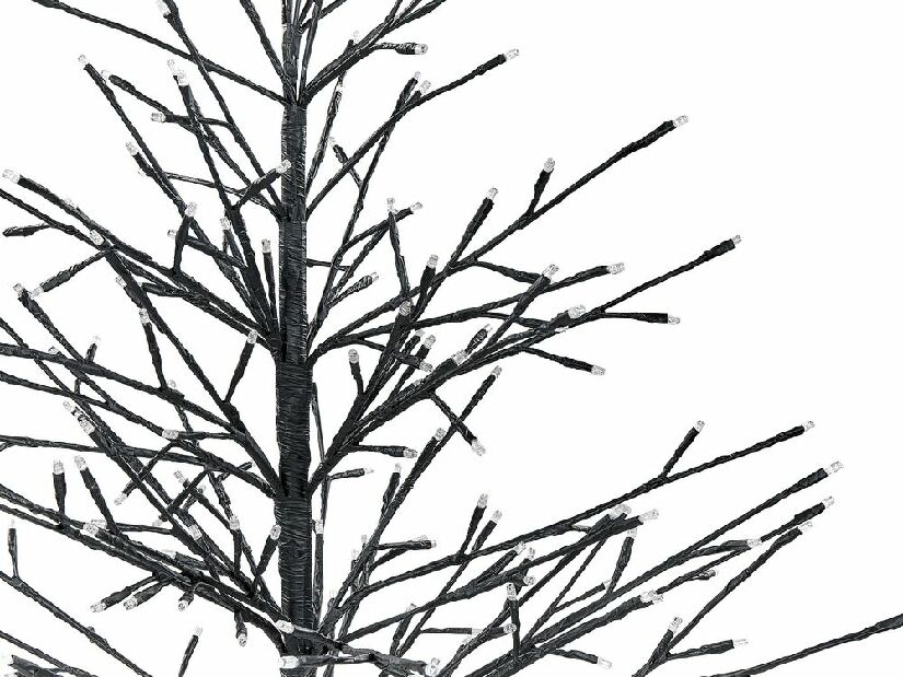 Vonkajšia dekorácia stromček Ikoza (čierna)