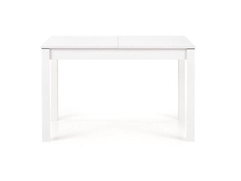 Rozkladací jedálenský stôl 118-158 cm Mauric (biela) (pre 4 6 osôb)
