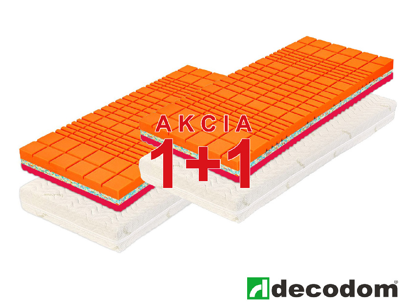 Penový matrac Decodom Lagos 200x90 cm (T4) *AKCIA 1+1