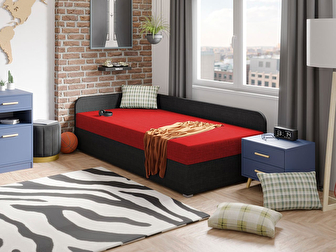 Jednolôžková posteľ Raphael (Lux 23 + Lux 14) (L)