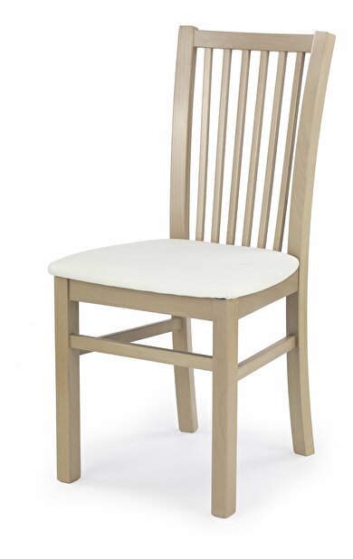 Jedálenská stolička Jacek (dub sonoma + biela) *výpredaj