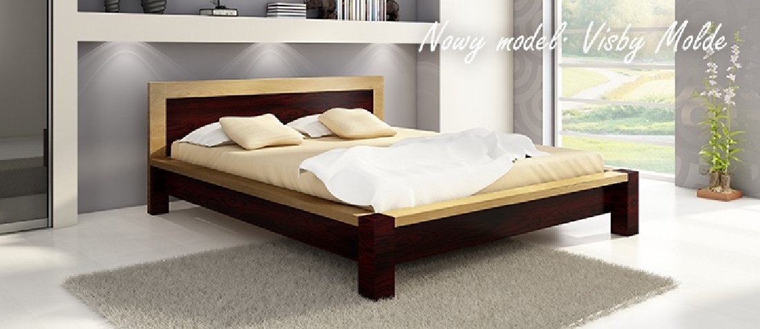 Manželská posteľ 200 cm Naturlig Fjaerland (buk)