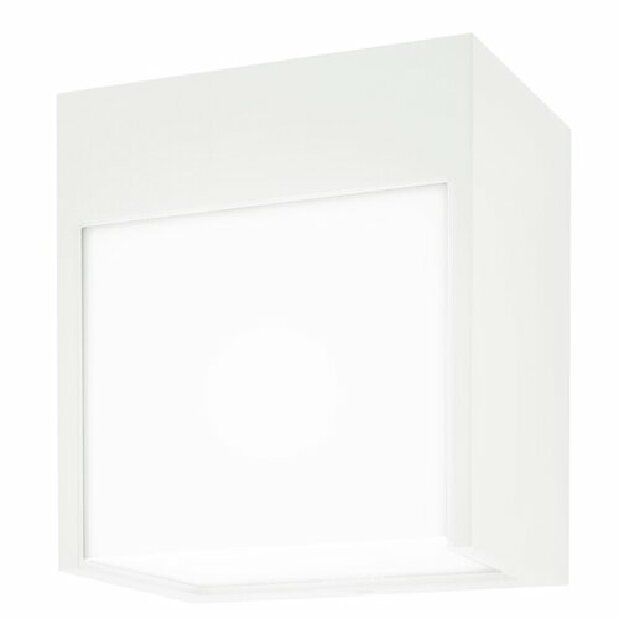 Vonkajšie nástenné LED svietidlo Balimo (biela + matná biela)