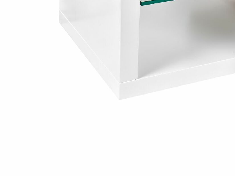 TV stolík/skrinka FURIN (biela)