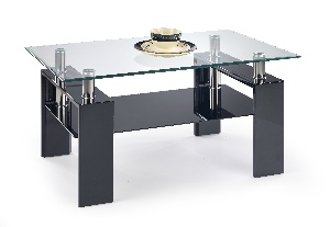 Konferenčný stolík Diamond H (čierna)
