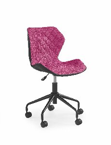 Detská stolička Matrix (ružová + čierna)