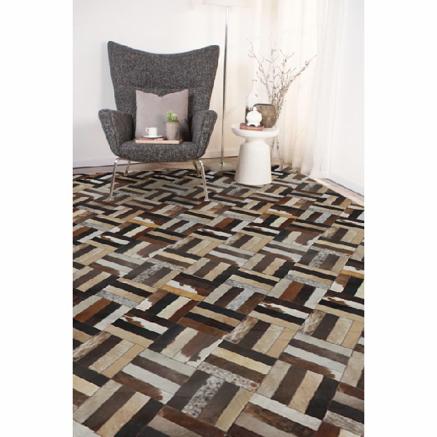 Kožený koberec 170x240 cm- Tempo Kondela