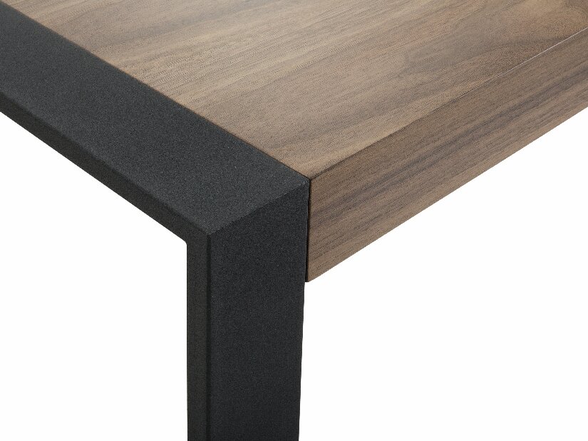 Jedálenský stôl Post (pre 8 osôb) (tmavé drevo)