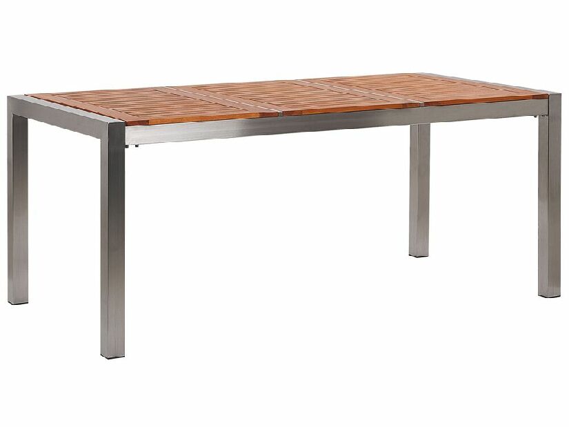 Záhradný stôl 180 cm GROSSO (eukalyptus) (hnedá) (pre 8 osôb)