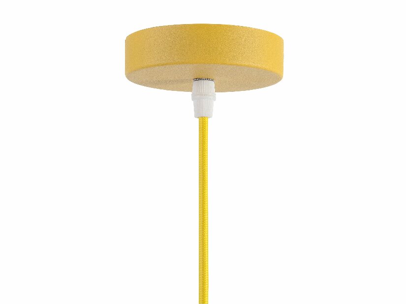 Závesná lampa Jurta (žltá)