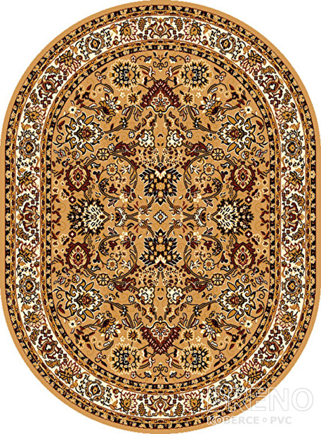 Kusový koberec Teheran 117/Beige/oval