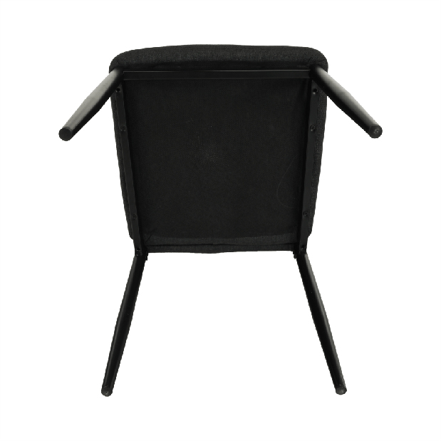 Jedálenská stolička Collort nova (tmavosivá + čierna)
