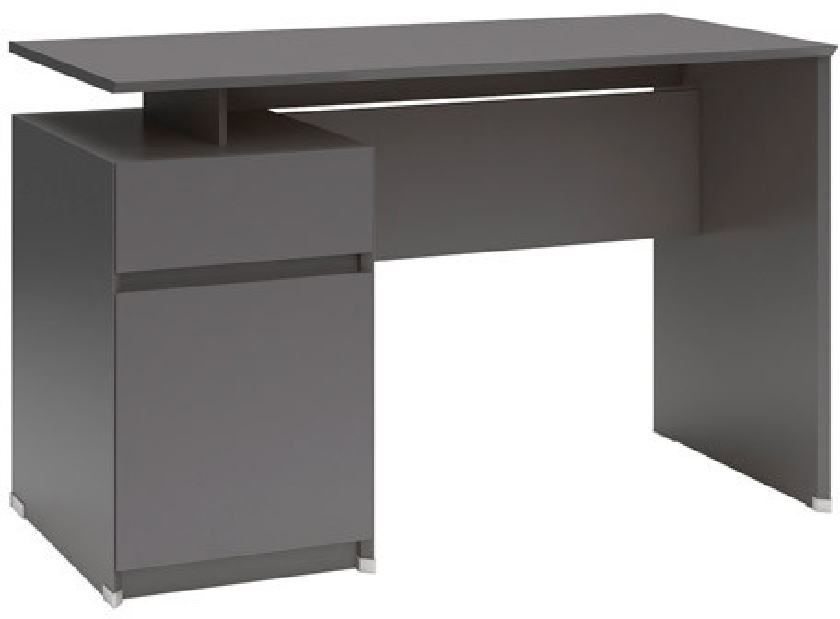 PC stolík BRW B04 BIU1D1S/120 (Wolfrám šedý) *výpredaj