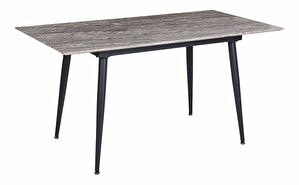 Jedálenský stôl Elin (sivá) (pre 6 osôb)