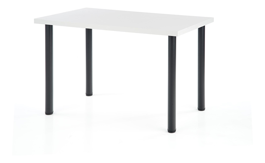 Jedálenský stôl Maxom (biela + čierna) (pre 4 osoby)