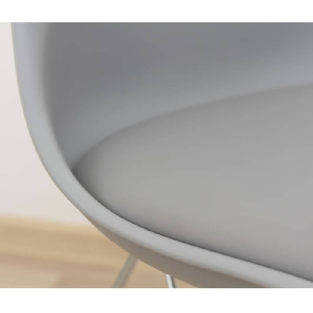 Jedálenská stolička Merion (sivá)