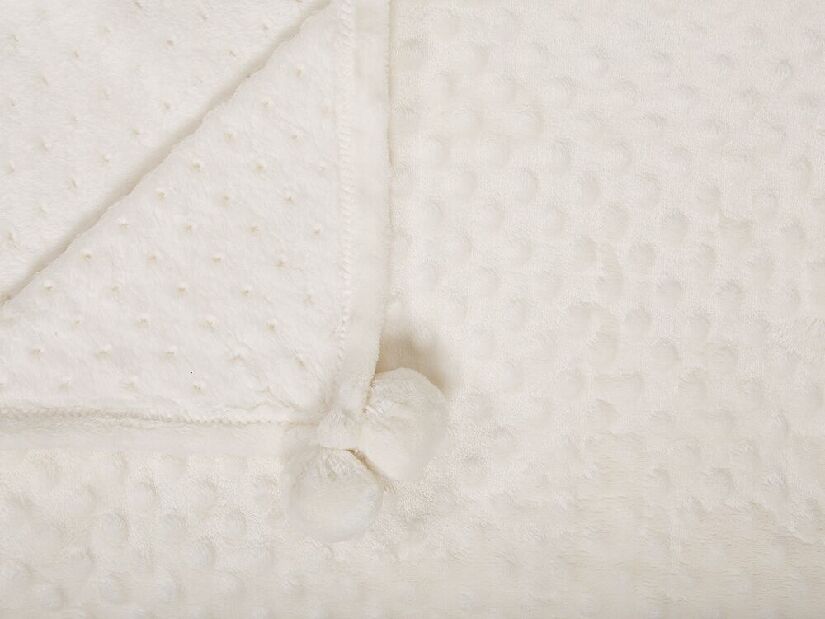 Deka 220x200 cm SAMRE (polyester) (biela)