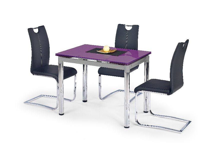 Jedálenský stôl LOGAN 2 fialová (pre 4 až 6 osôb)