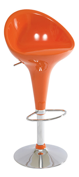 Barová stolička C-302 Krokus oranžová