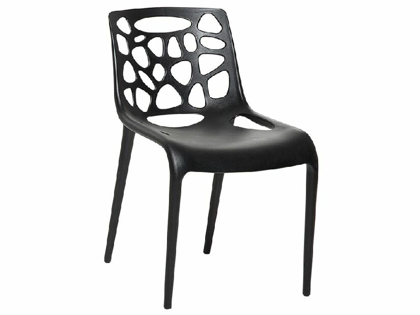 Jedálenská stolička Margam (čierna)