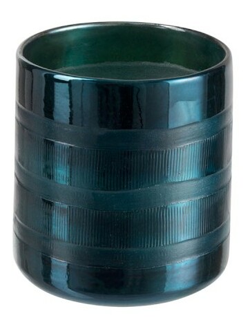 Svietnik Jolipa Na čajovú sviečku Extravaganza (12x12x12cm) (Modrá)