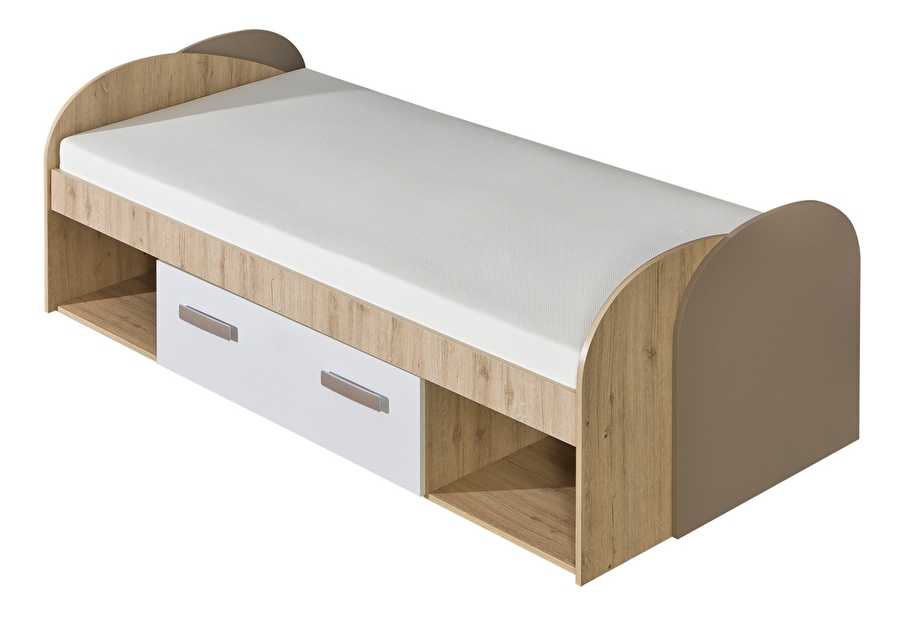 Jednolôžková posteľ 90 cm Katar K14 (s roštom)