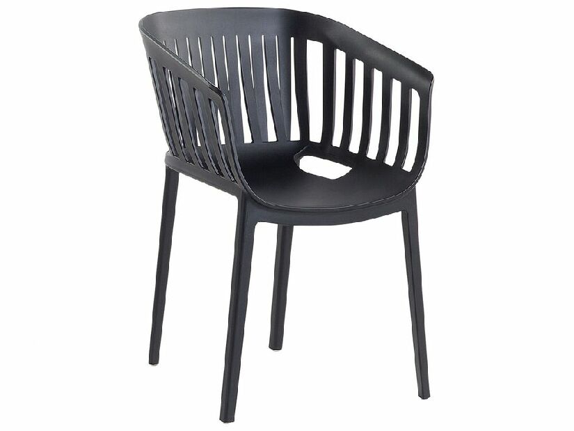 Jedálenská stolička Dules (čierna)