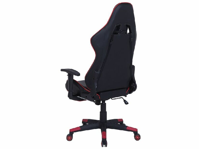 Kancelárska stolička Vittore (čierna + červená)