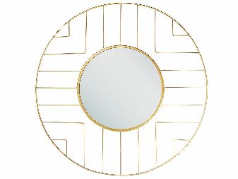 Nástenné zrkadlo Harlow (zlatá)