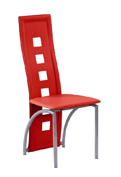 Jedálenská stolička K4 M červená