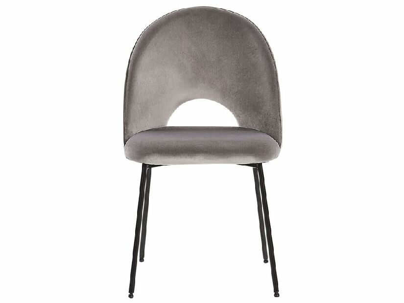 Set 2 ks. jedálenských stoličiek CAVEL (polyester) (sivá)