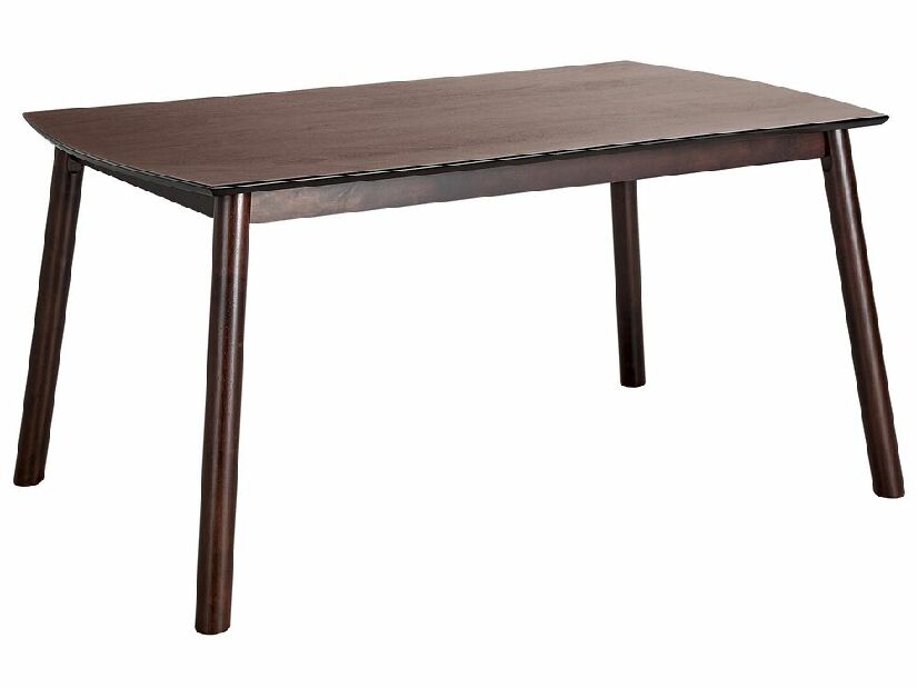Jedálenský stôl Edith (tmavé drevo) (pre 6 osôb)