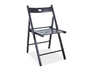 Jedálenská stolička Stefani (čierna + čierna)