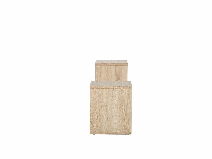 TV stolík/skrinka Corinella (svetlé drevo)